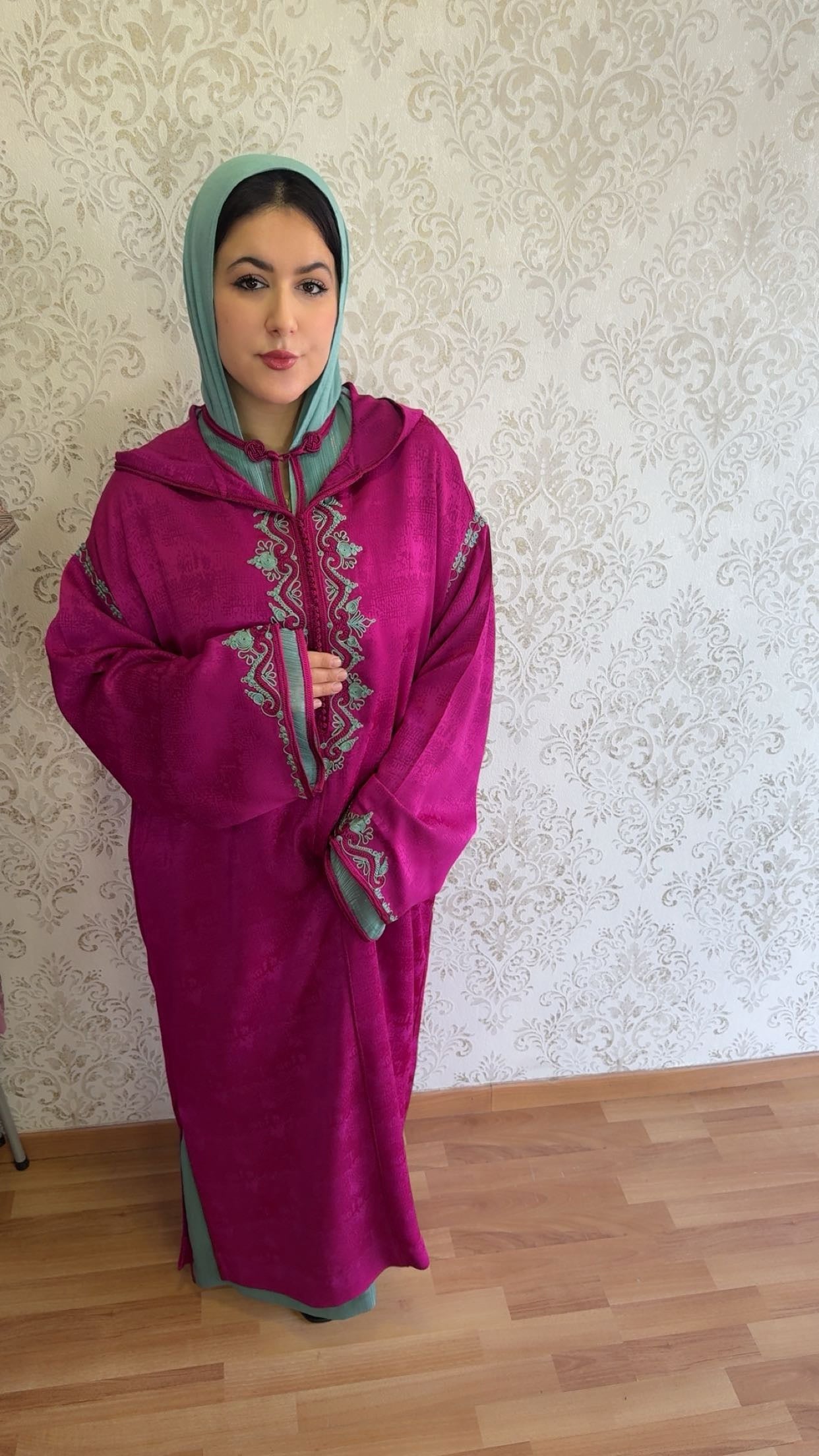 Jelaba Kamkha dos piezas