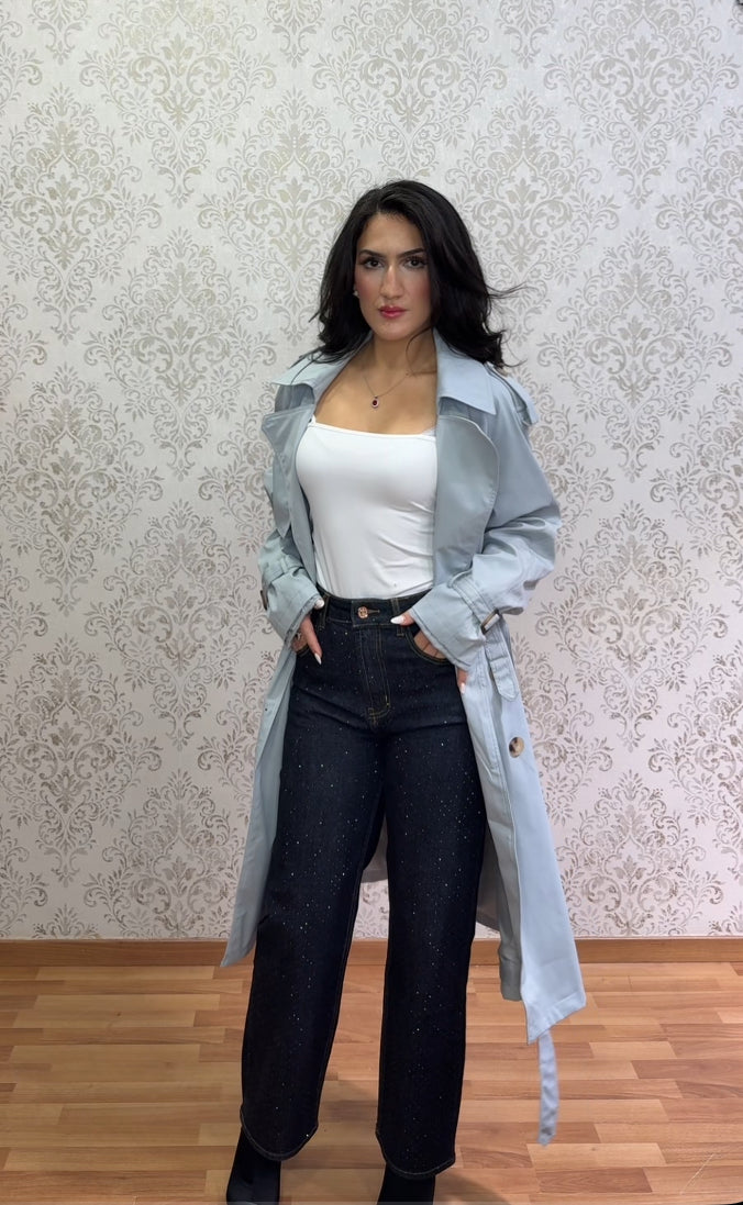 Gabardina Clásica Elegante para Mujer