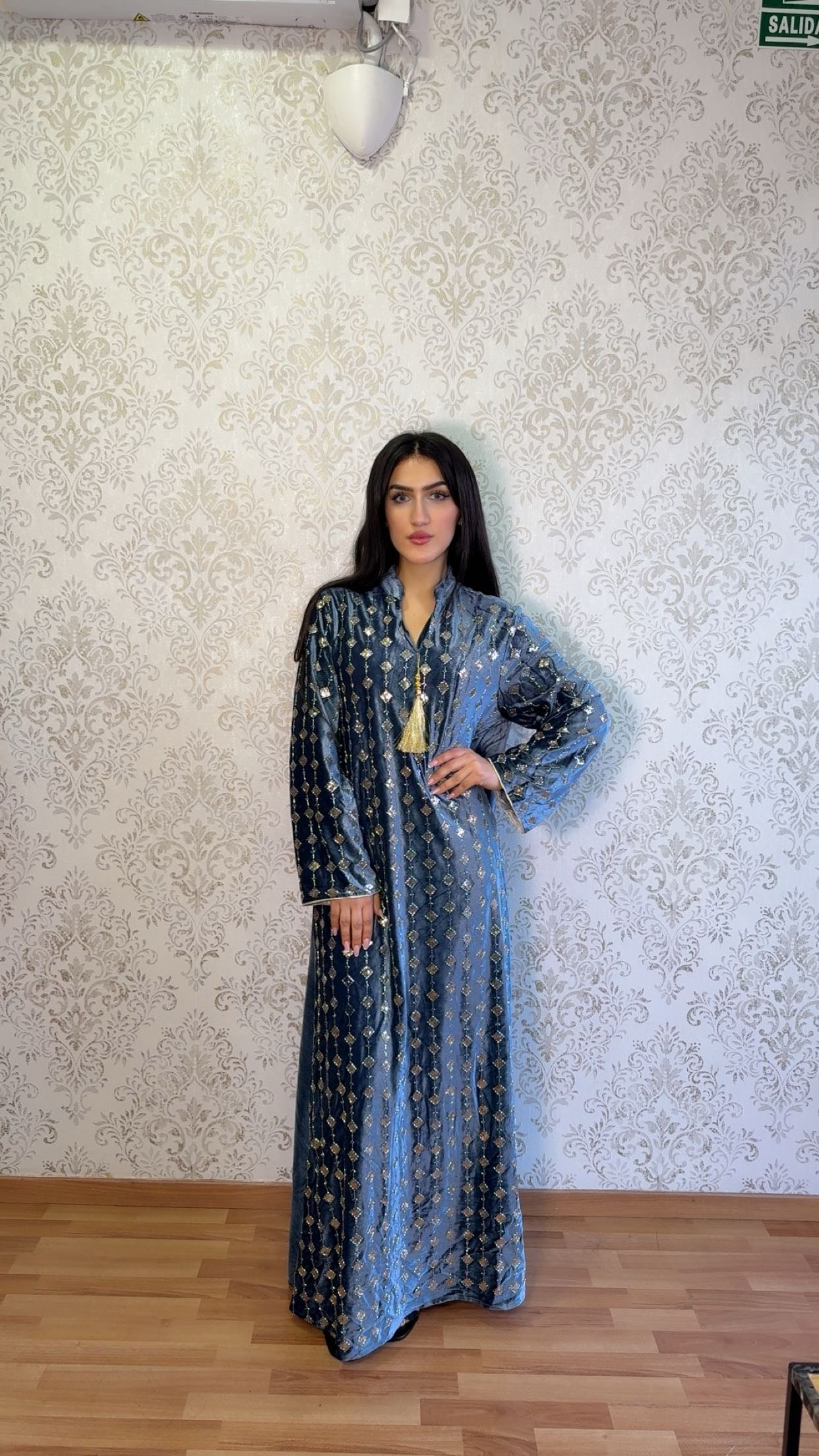 Vestido terciopelo para fiestas