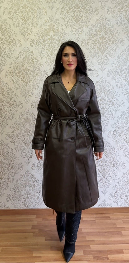 GABARDINA PIEL CON PELO