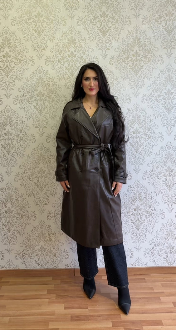 GABARDINA PIEL CON PELO