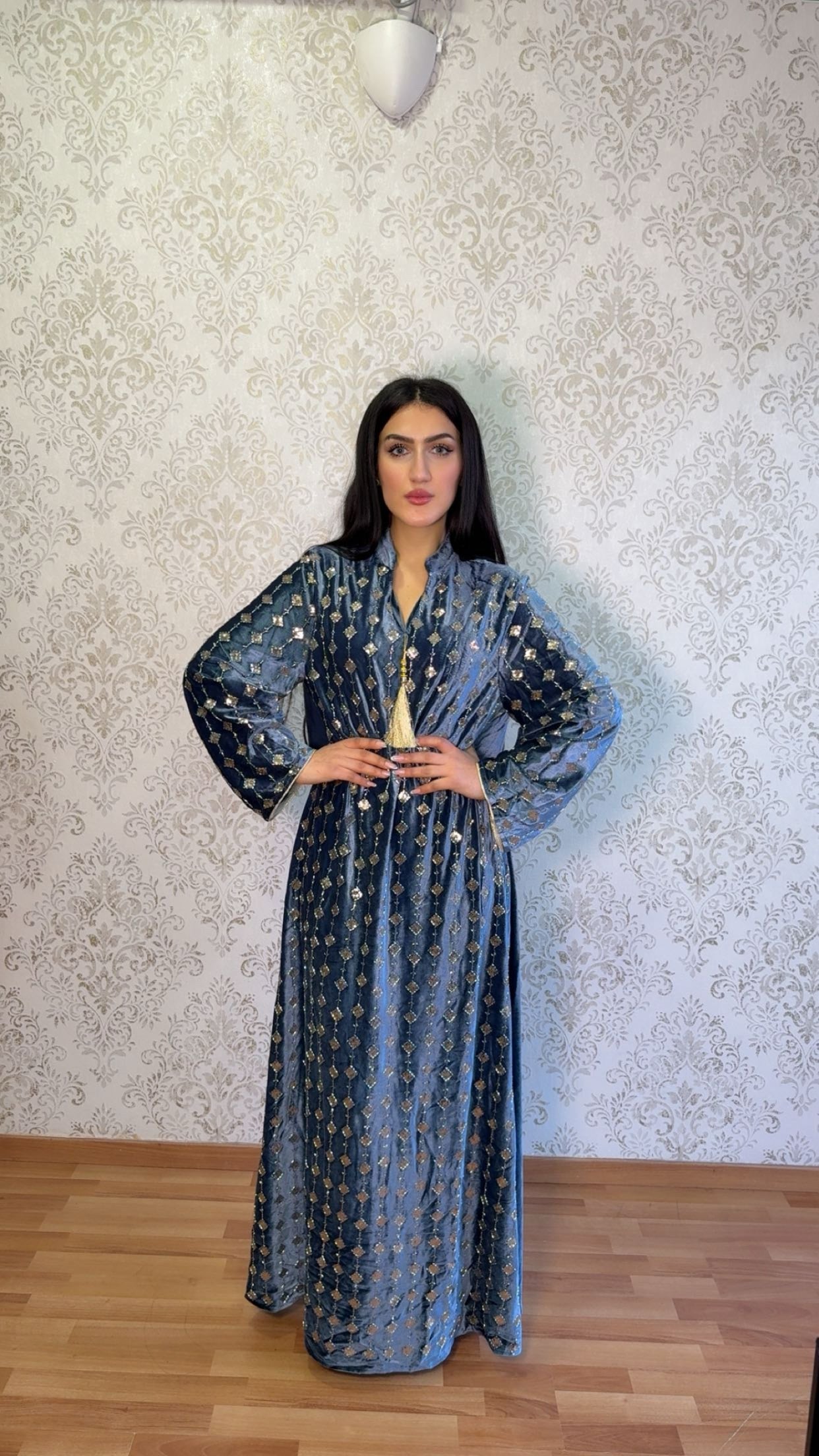 Vestido terciopelo para fiestas