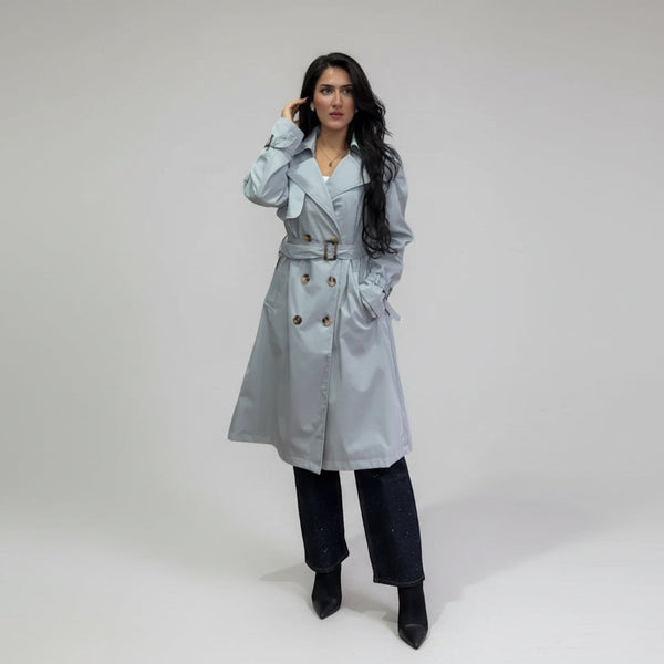 Gabardina Clásica Elegante para Mujer