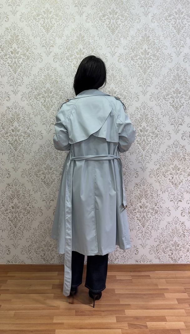 Gabardina Clásica Elegante para Mujer