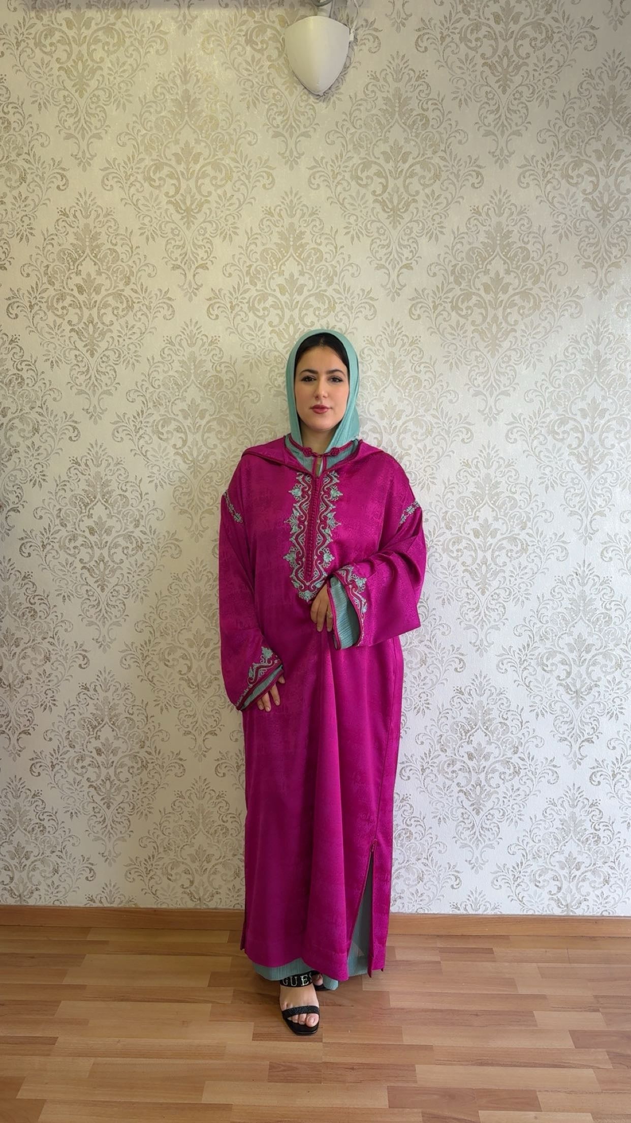 Jelaba Kamkha dos piezas