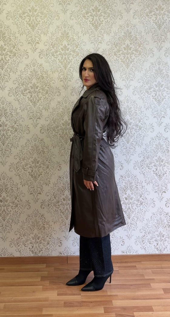 GABARDINA PIEL CON PELO