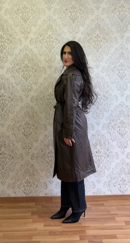 GABARDINA PIEL CON PELO