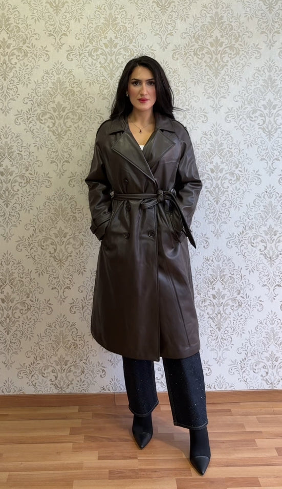 GABARDINA PIEL CON PELO