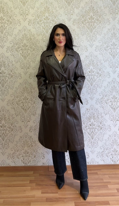 GABARDINA PIEL CON PELO