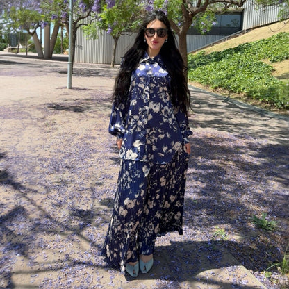 Conjunto Plisado “Dalia” de 2 Piezas | Elegancia Oversize y Confort Sofisticado