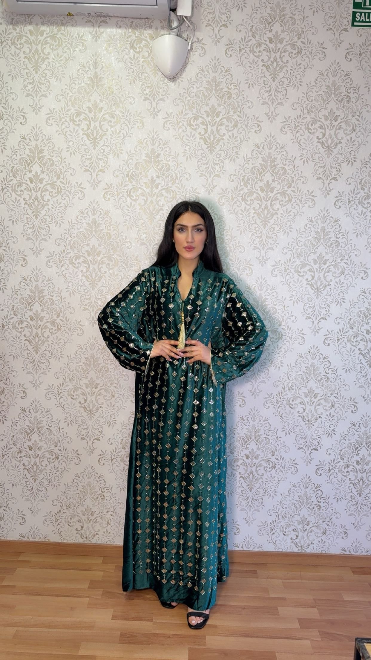 Vestido terciopelo para fiestas