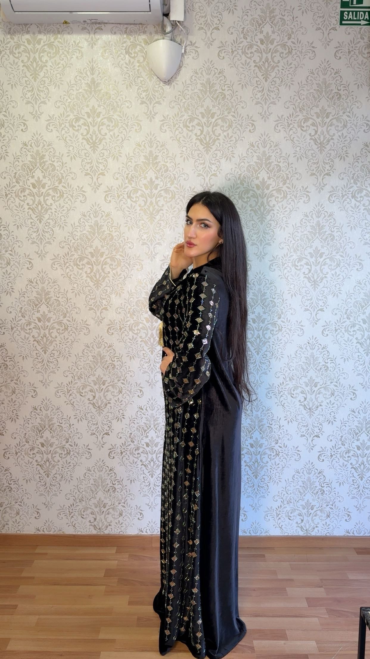 Vestido terciopelo para fiestas