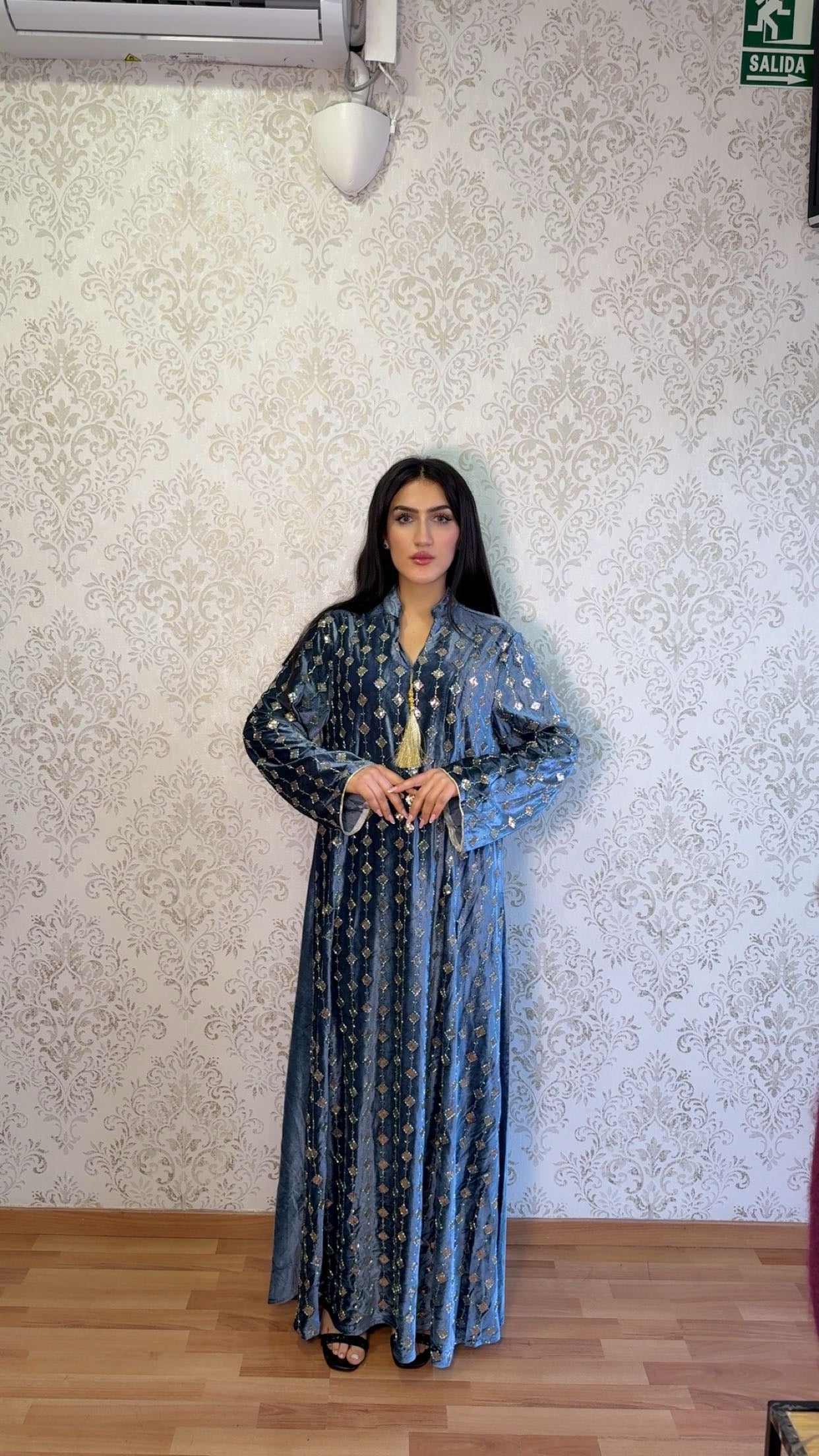 Vestido terciopelo para fiestas