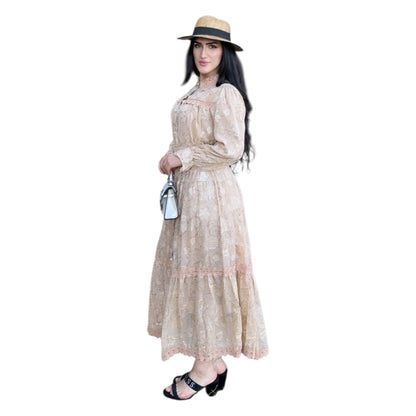 Conjunto Plisado “Duna” de 2 Piezas | Vestido Largo y Cárdigan Elegante