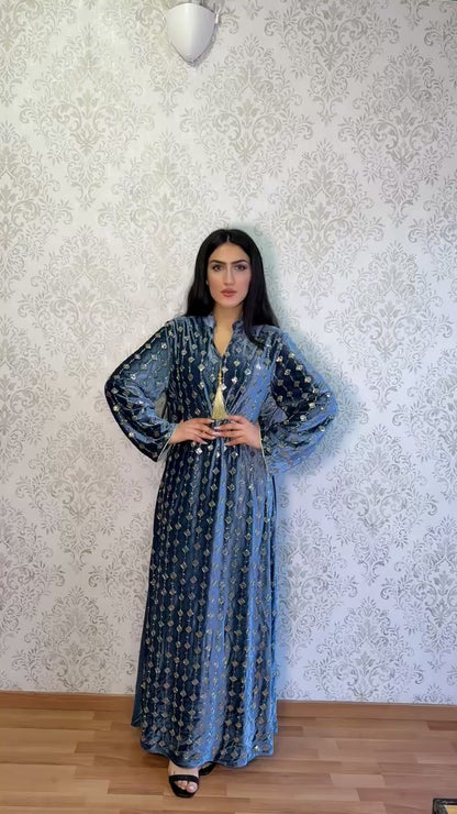 Vestido terciopelo para fiestas